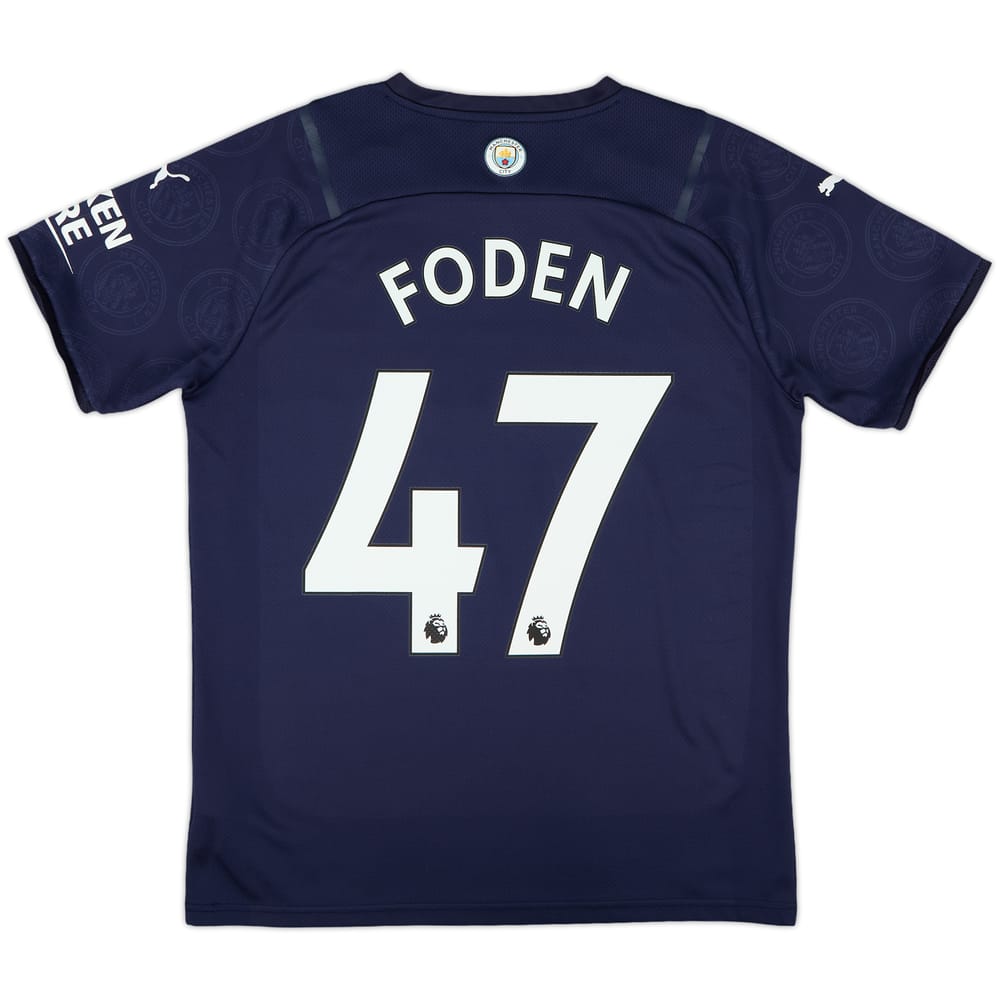 2021-22 Manchester City Third Shirt Foden #47 - 10/10 - (M)