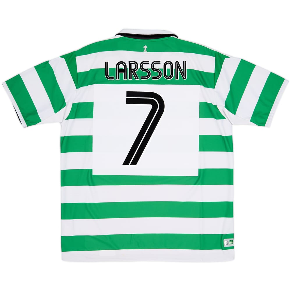 2004-05 Celtic Home Shirt Larsson #7 - 6/10 - (L)