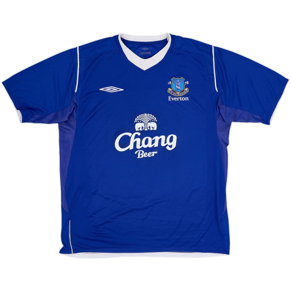 2004-05 Everton Home Shirt - 7/10 - (L)