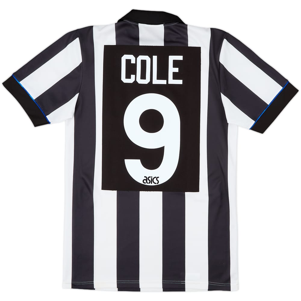 1993-95 Newcastle Home Shirt Cole #9 - 7/10 - (S)
