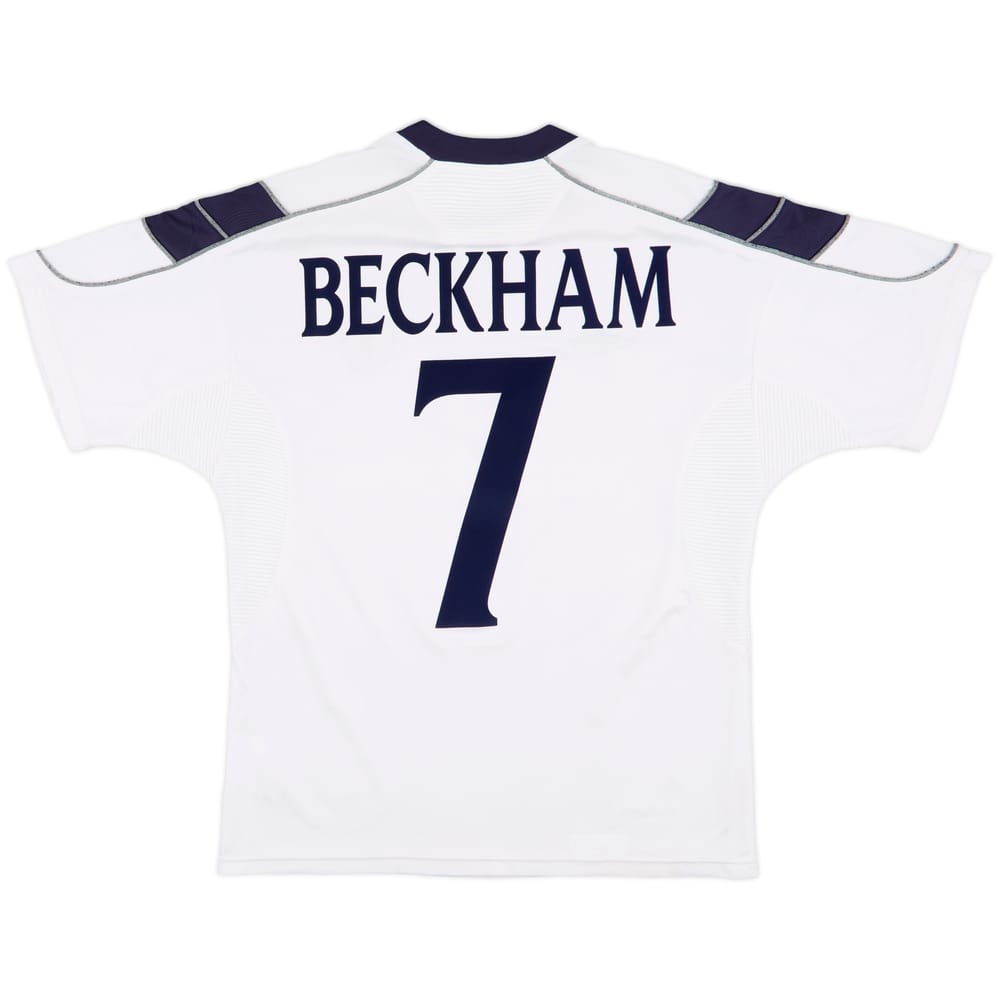 2000-01 Manchester United Away Shirt Beckham #7 - 8/10 - (M)