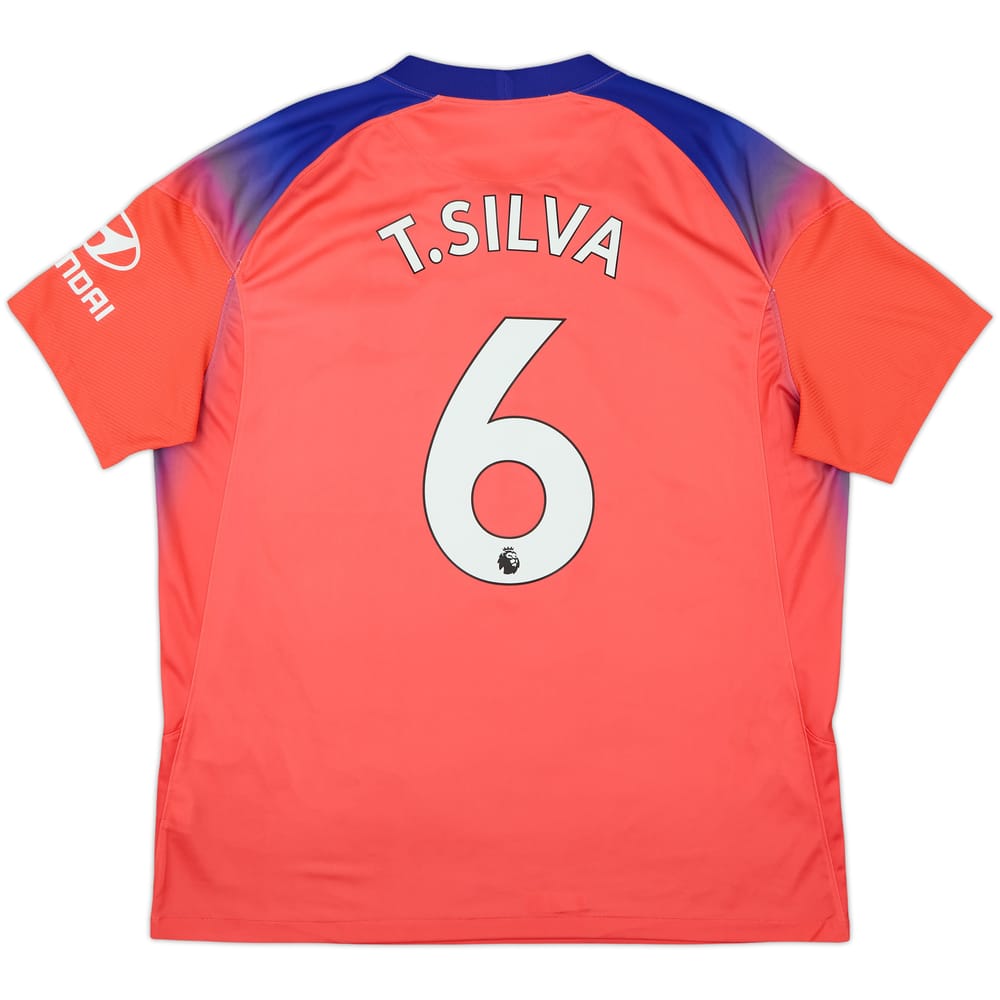 2020-21 Chelsea Third Shirt T.Silva #6 - 10/10 - (XL)