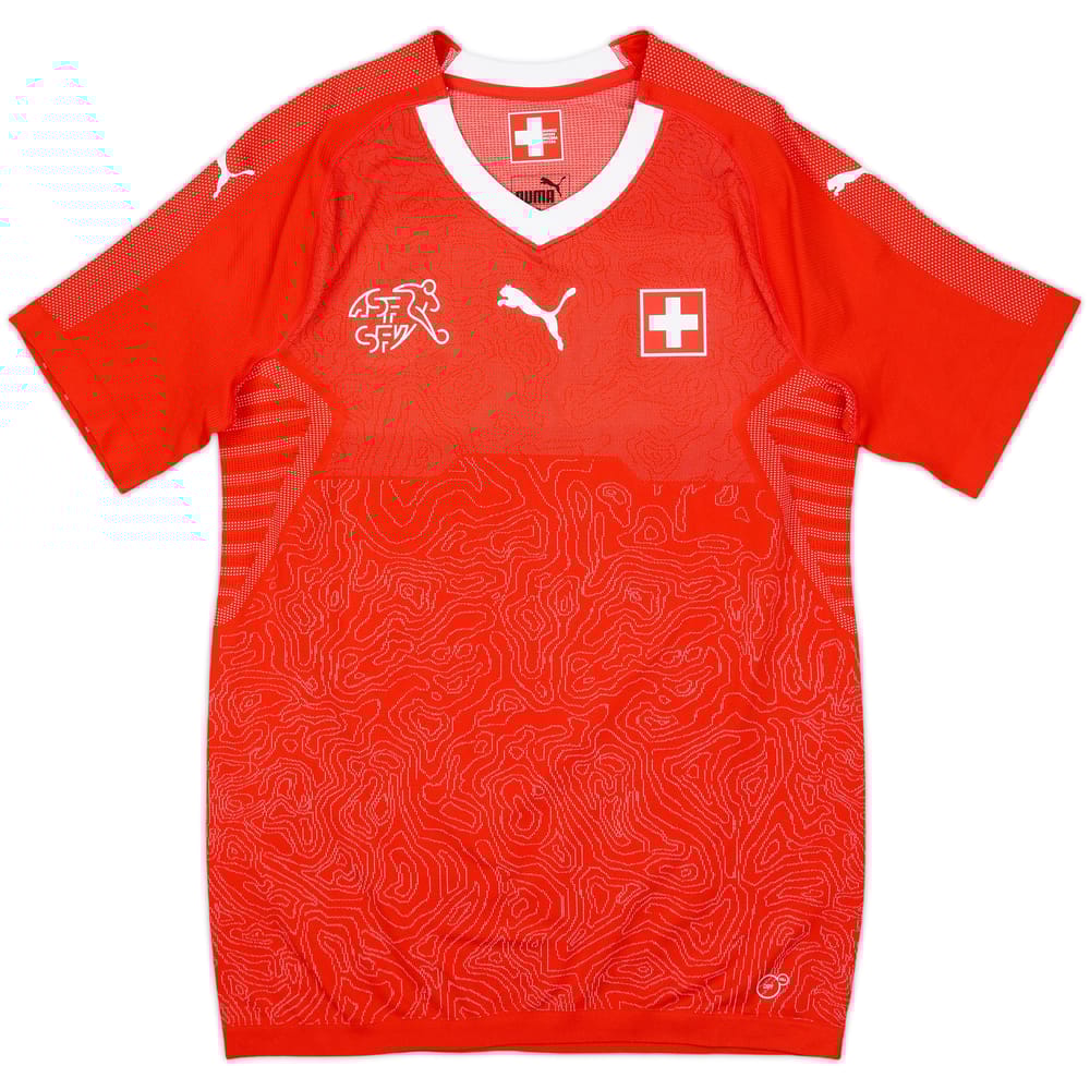 2018-20 Switzerland Authentic Home Shirt - 10/10 - (XL)