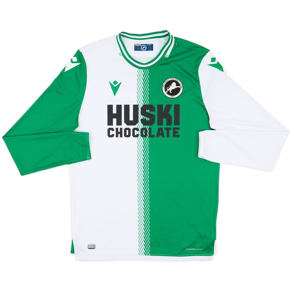2020-21 Millwall Away L/S Shirt - 10/10 - (S)