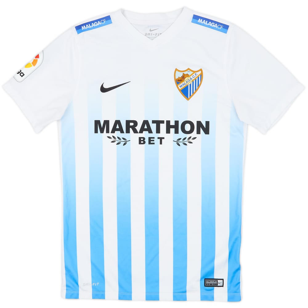 2016-17 Malaga Home Shirt - 8/10 - (S)