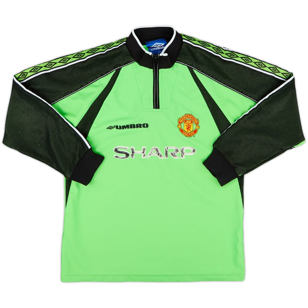 1998-99 Manchester United GK Shirt - 5/10 - (Y)