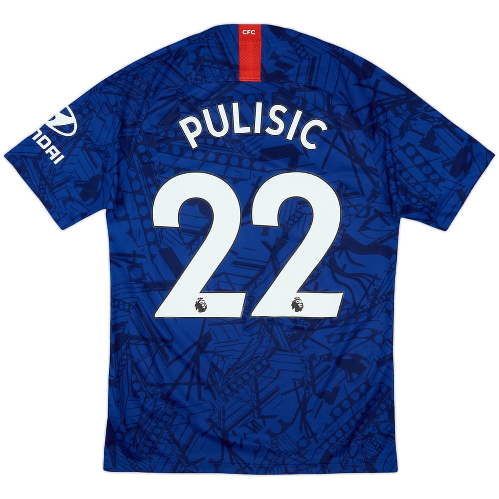 2019-20 Chelsea Home Shirt Pulisic #22 - 8/10 - (S)