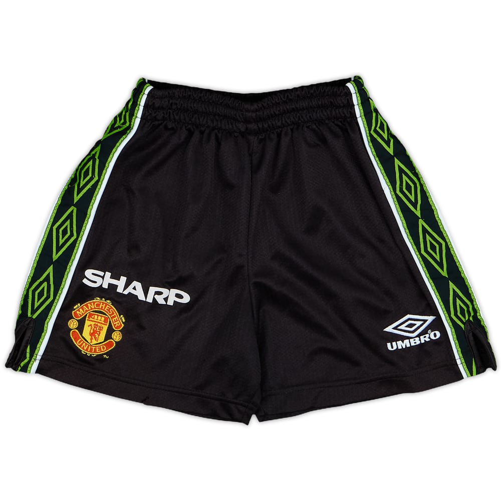 1998-99 Manchester United GK Shorts - 10/10 - (S.Boys)