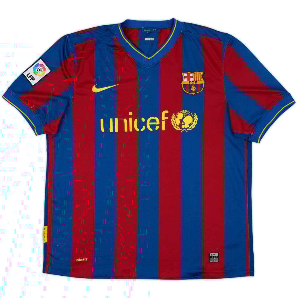 2009-10 Barcelona Home Shirt - 5/10 - (L)