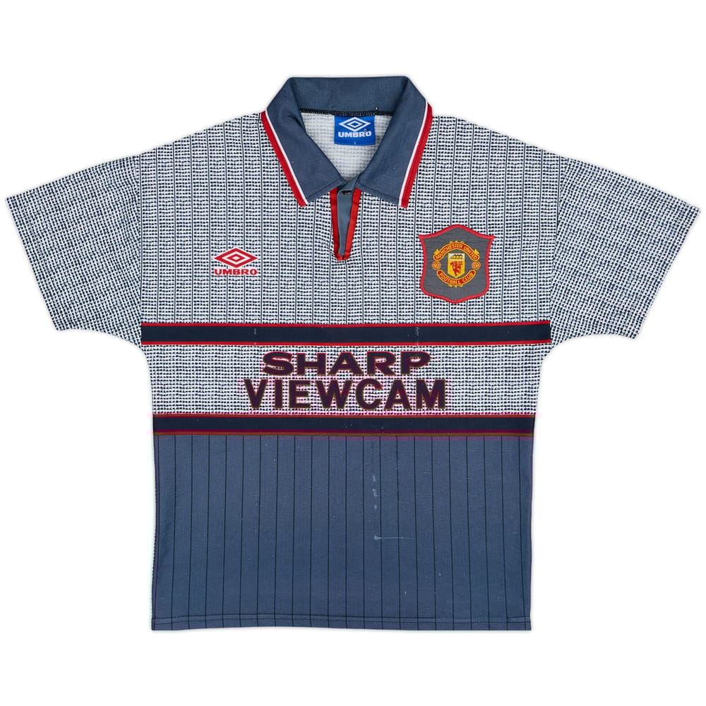 1995-96 Manchester United Away Shirt - 6/10 - (Y)