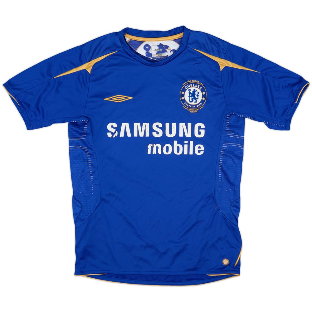 2005-06 Chelsea Centenary Home Shirt - 5/10 - (S)