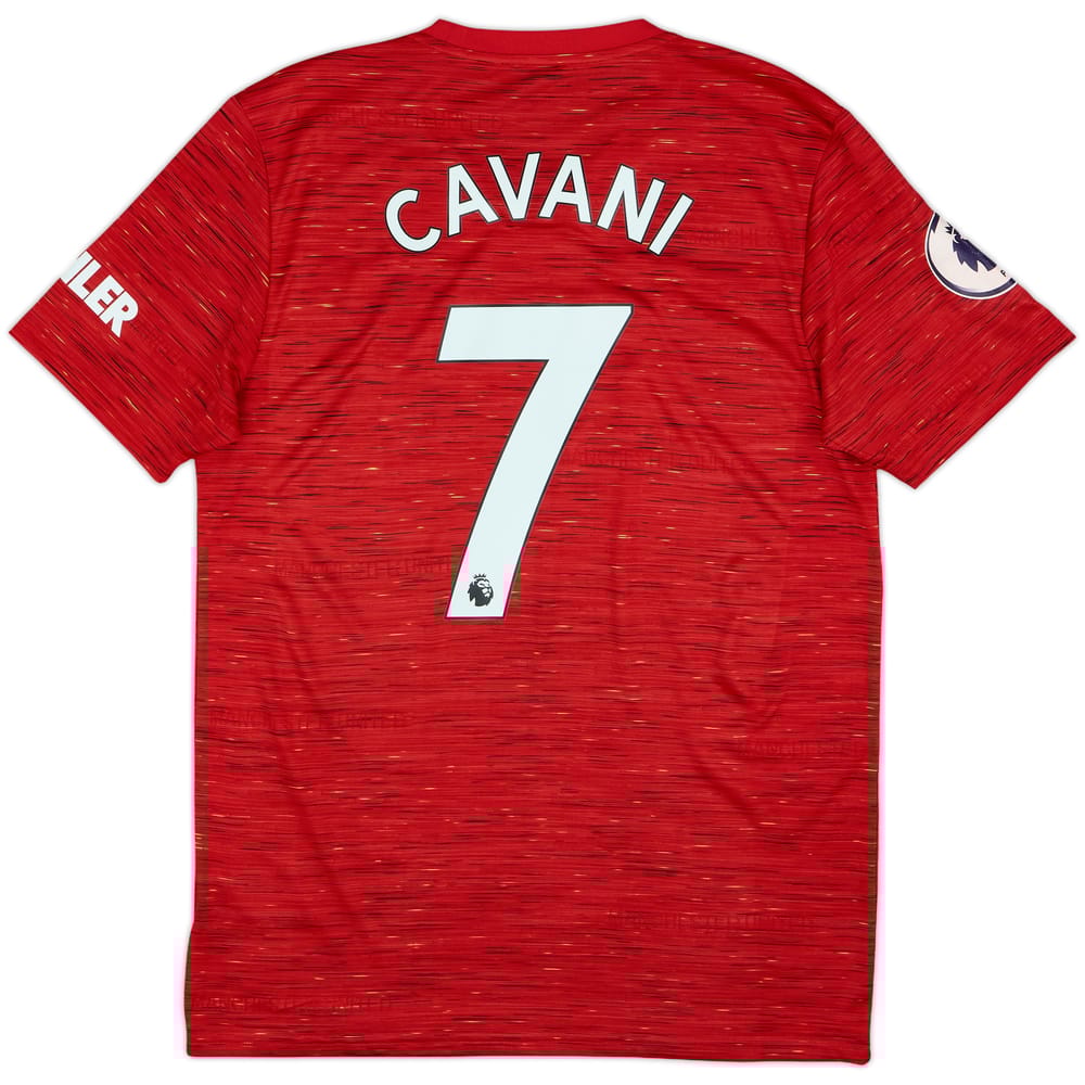 2020-21 Manchester United Home Shirt Cavani #7 - 8/10 - (M)