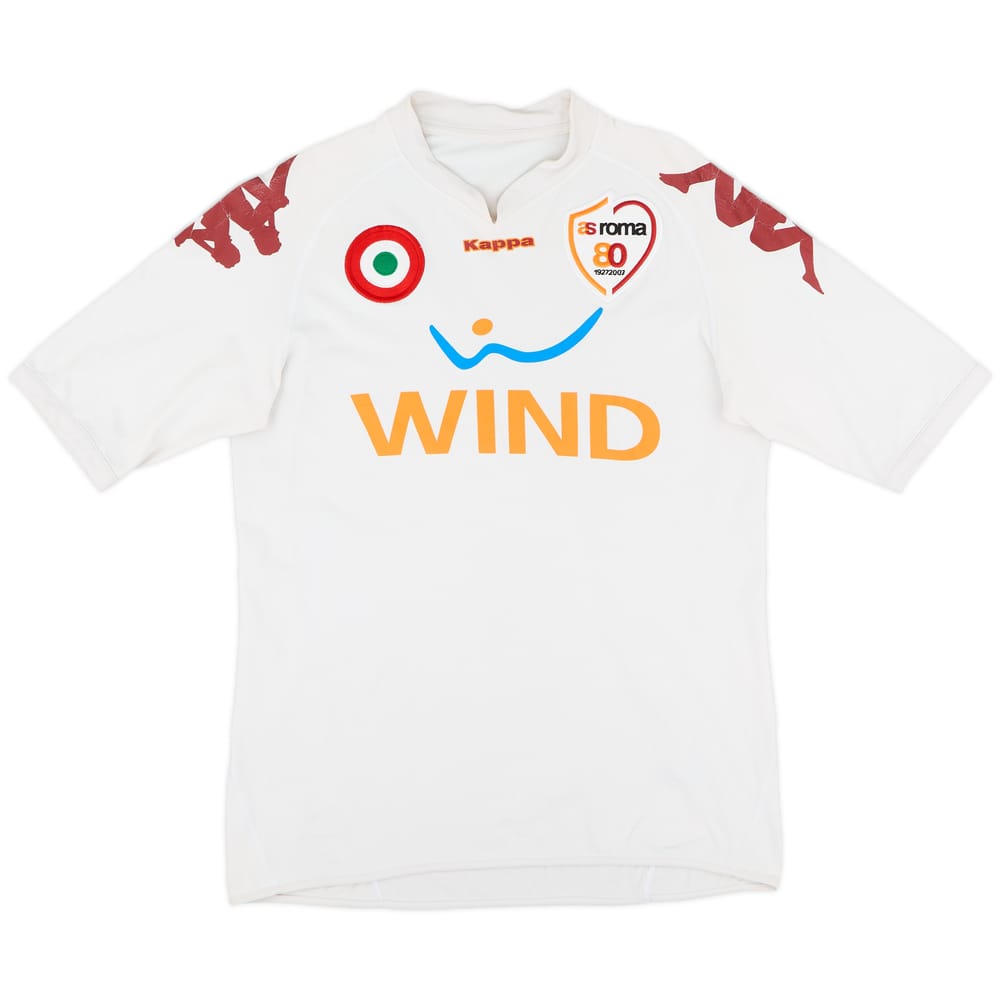 2007-08 Roma Away Shirt - 6/10 - (L)