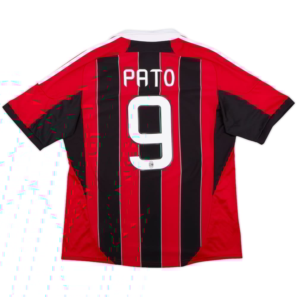 2012-13 AC Milan Home Shirt Pato #9 - 8/10 - (XL)