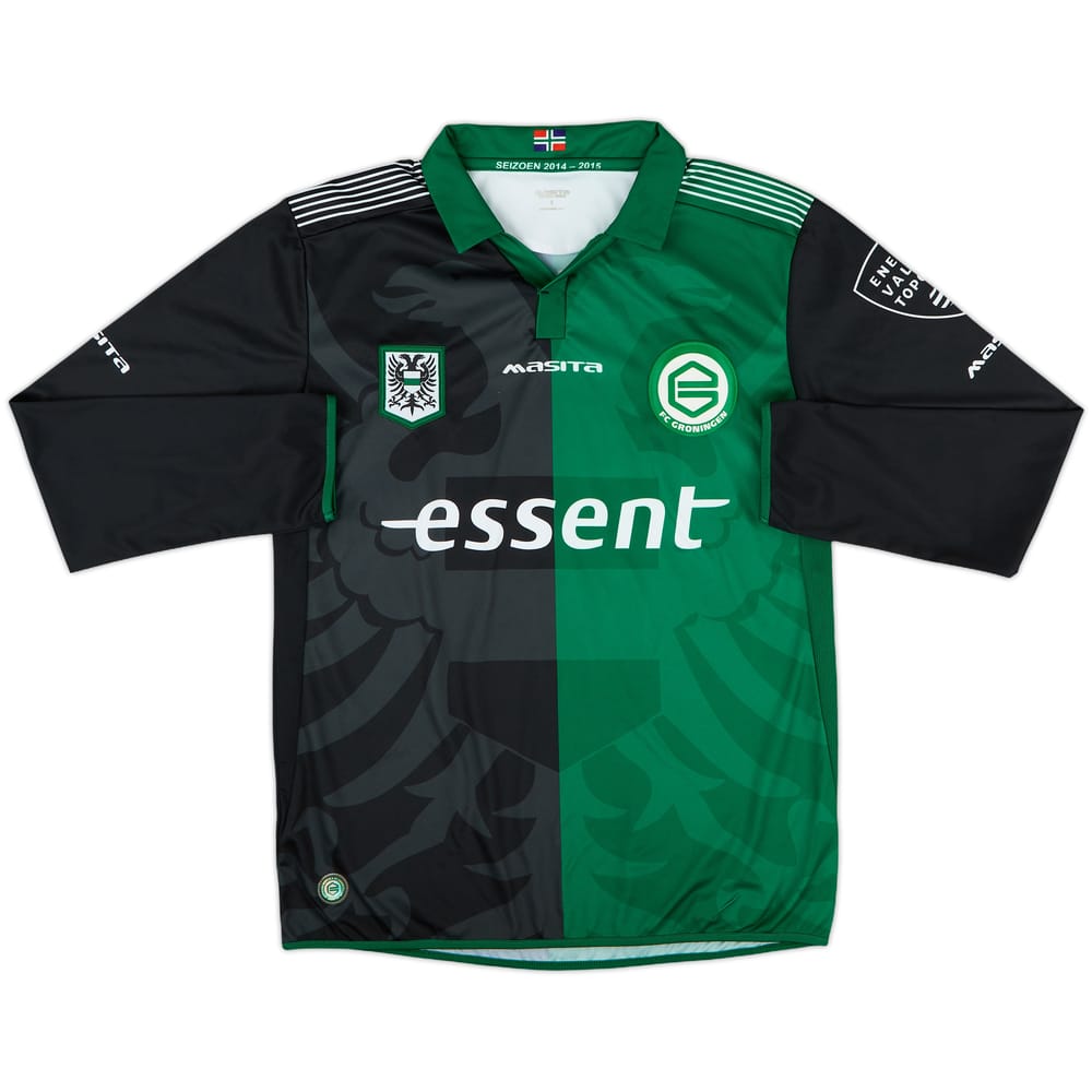 2014-15 Groningen Youth Match Issue Away L/S Shirt #7 - 10/10 - (S)