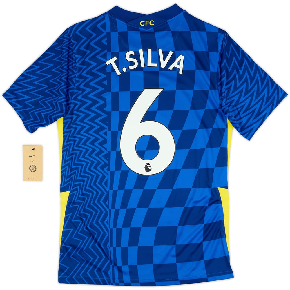 2021-22 Chelsea Home Shirt T.Silva #6 (S)