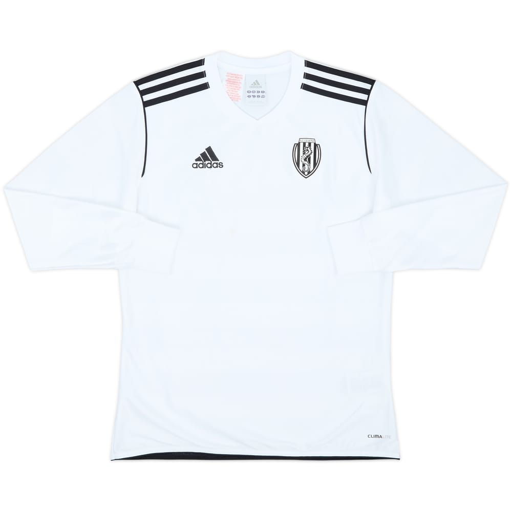 2011-12 Cesena adidas Training L/S Shirt - 7/10 - (XS)