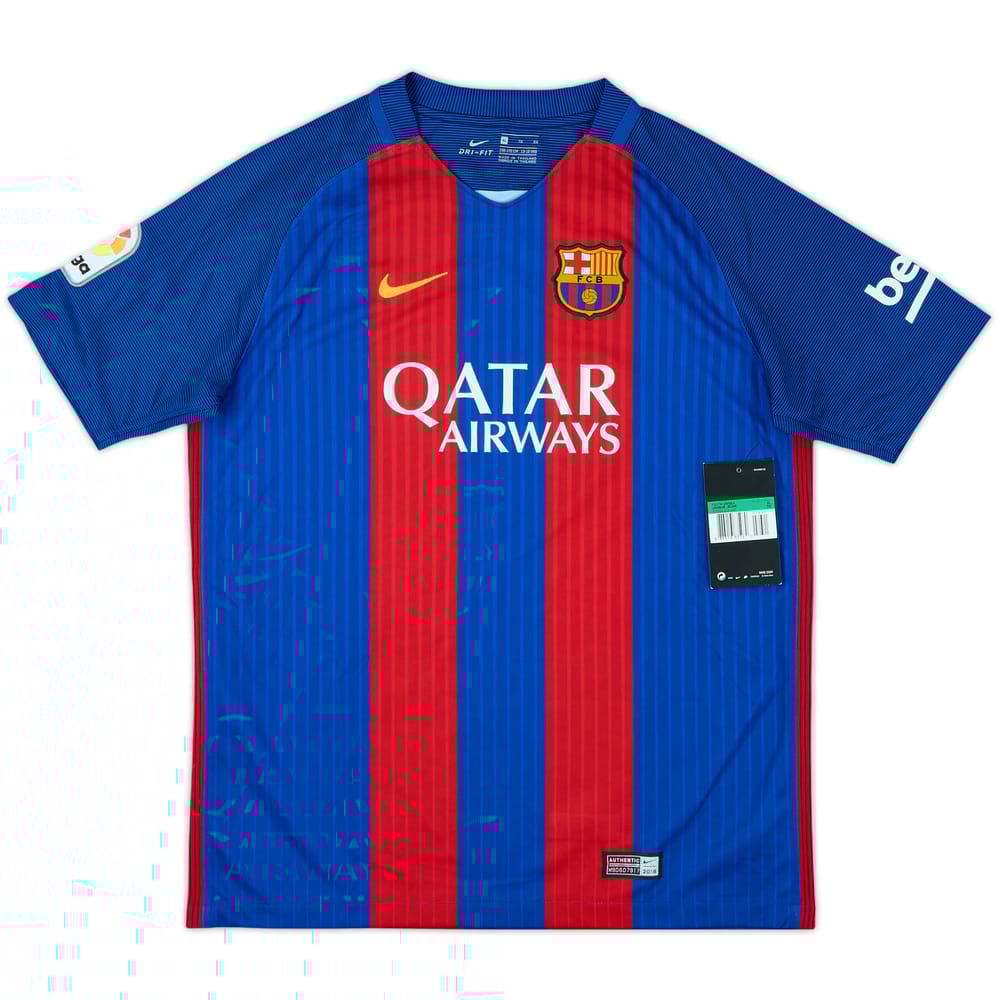 2016-17 Barcelona Home Shirt (XL.Boys)