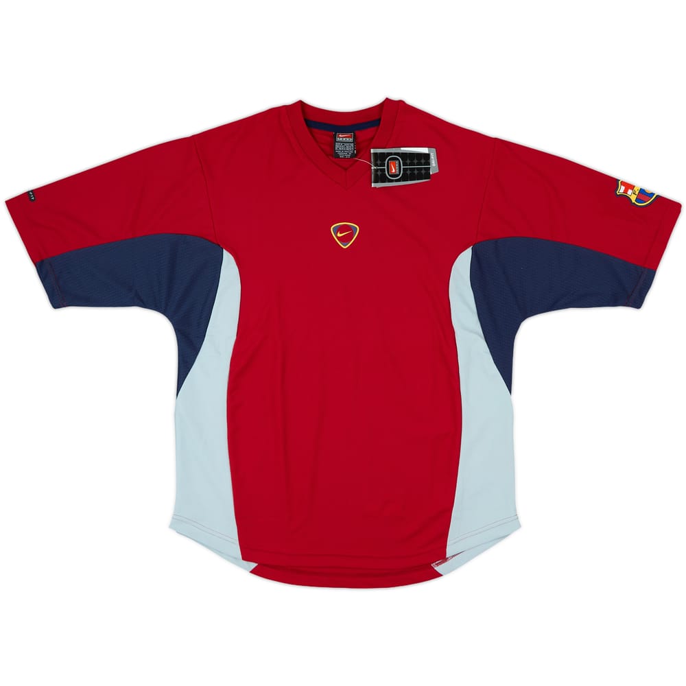 2000-01 Barcelona Nike Training Shirt (M)