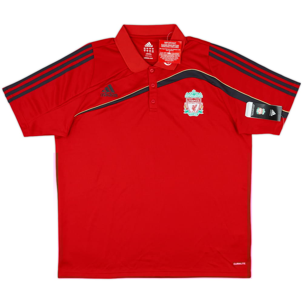 2009-10 Liverpool adidas Polo Shirt (XXL)