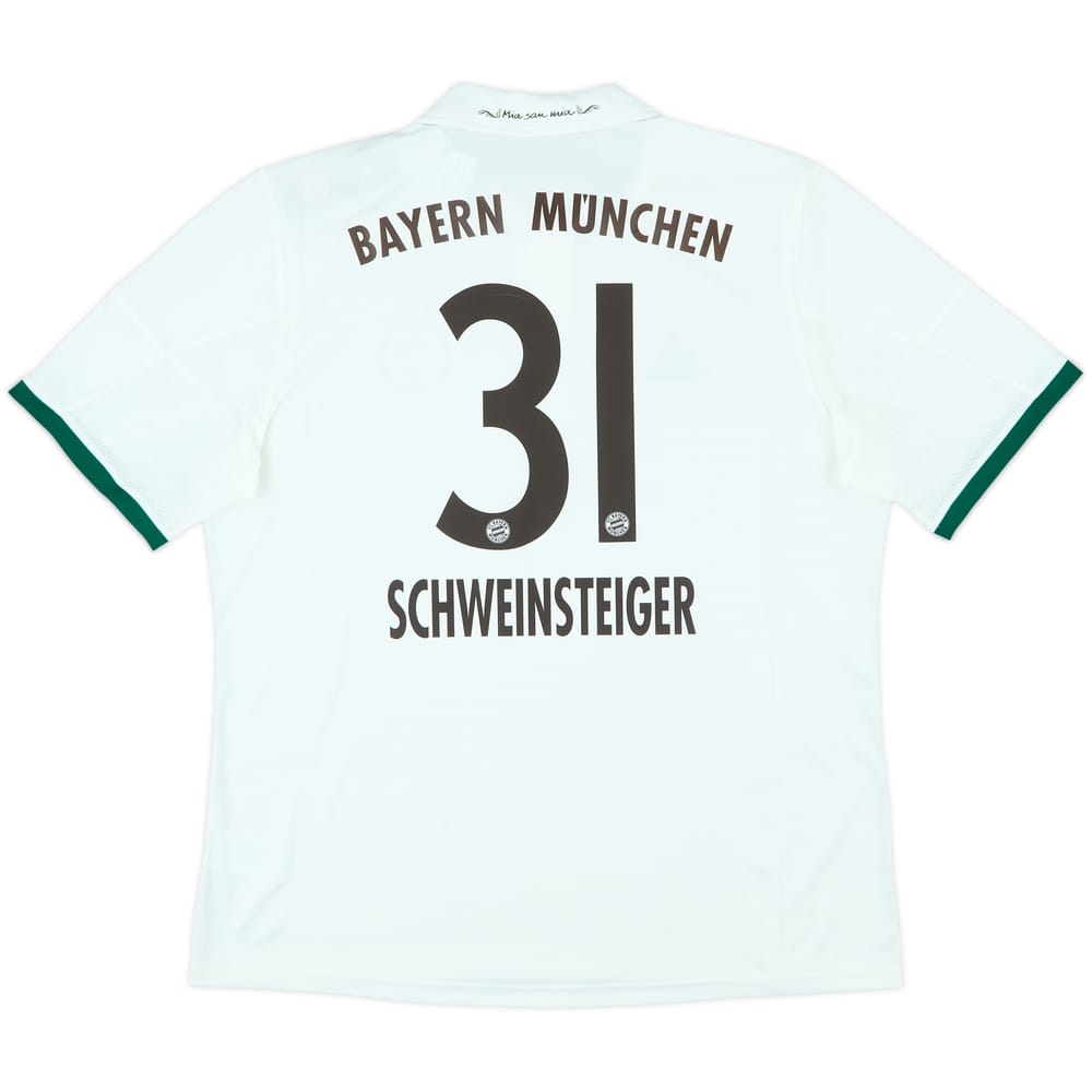 2013-14 Bayern Munich Away Shirt Schweinsteiger #31 (XL)