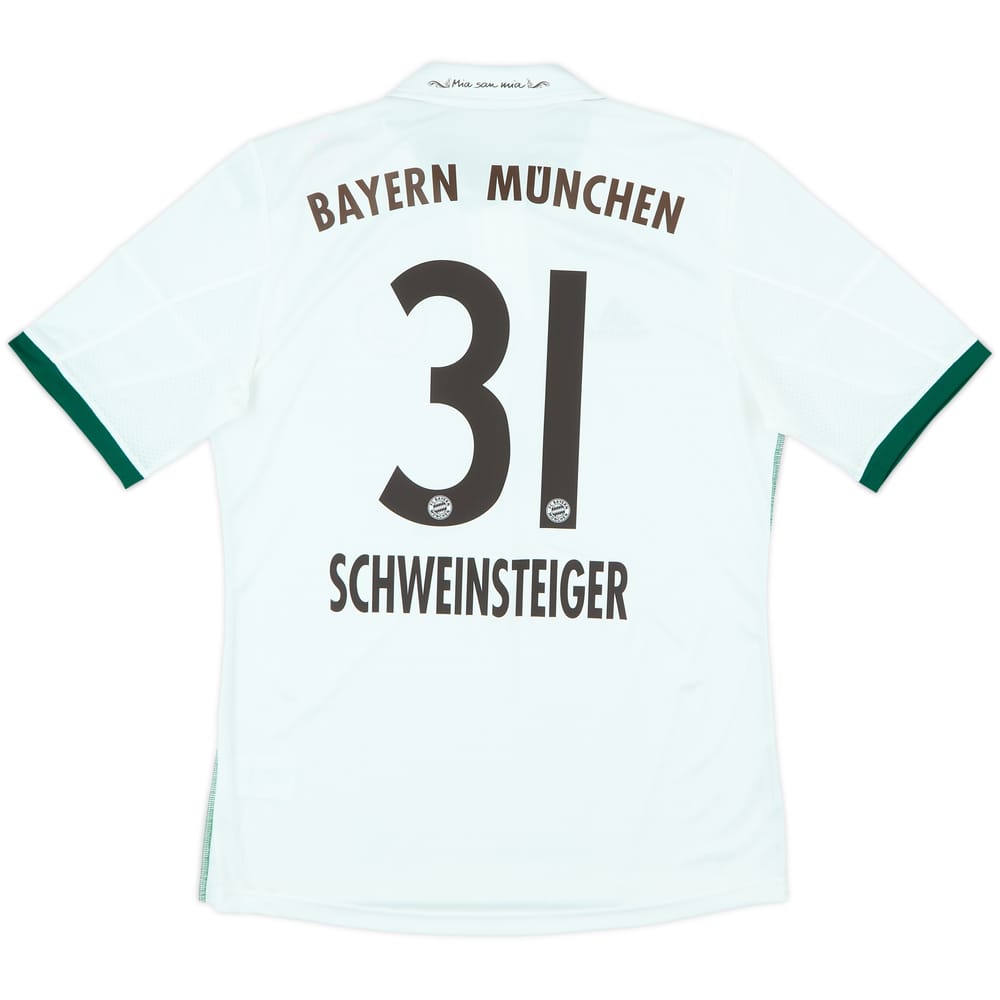 2013-14 Bayern Munich Away Shirt Schweinsteiger #31 (M)