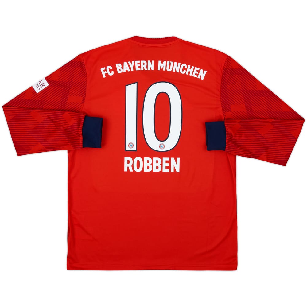 2018-19 Bayern Munich Home L/S Shirt Robben #10 (L)