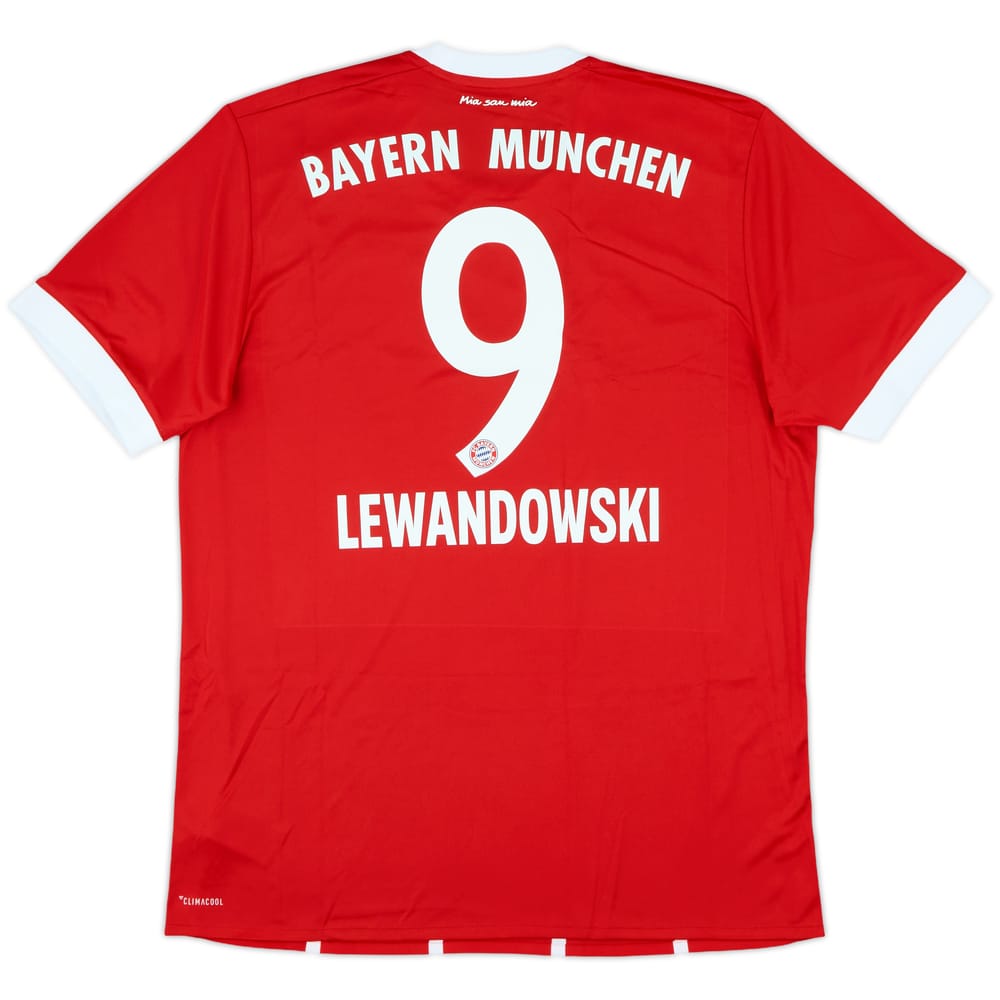 2017-18 Bayern Munich Home Shirt Lewandowski #9 (L)