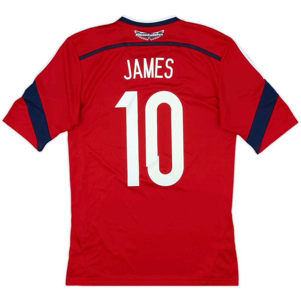 2014-15 Colombia Away Shirt James #10 (XS)