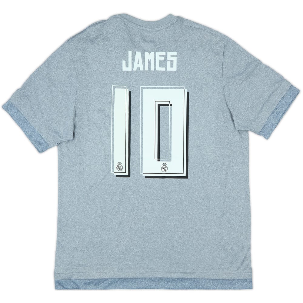 2015-16 Real Madrid Away Shirt James #10 (L)