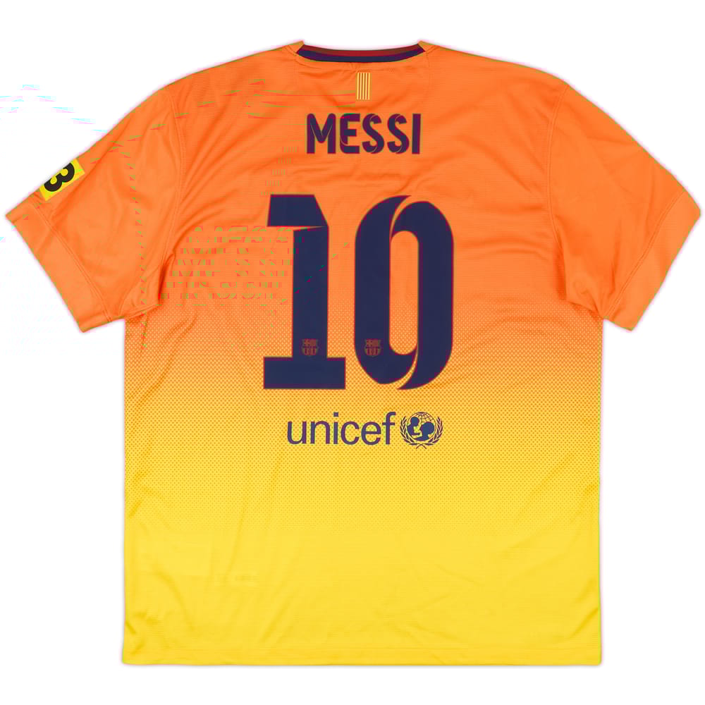 2012-13 Barcelona Away Shirt Messi #10 (XL)