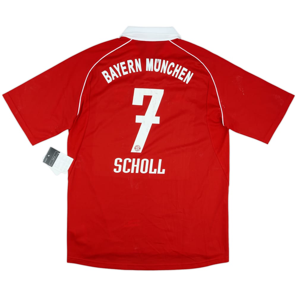 2005-06 Bayern Munich Home Shirt Scholl #7 (L)