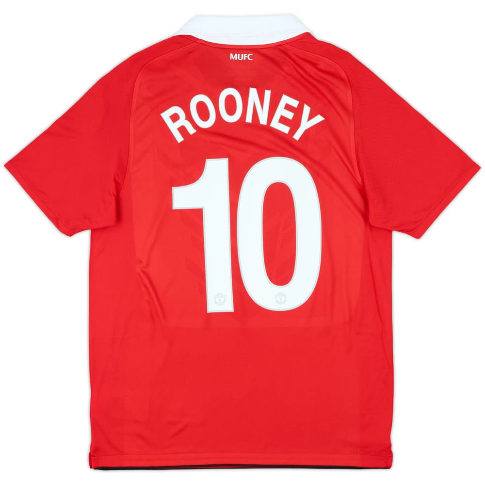 2010-11 Manchester United Home Shirt Rooney #10 (M)