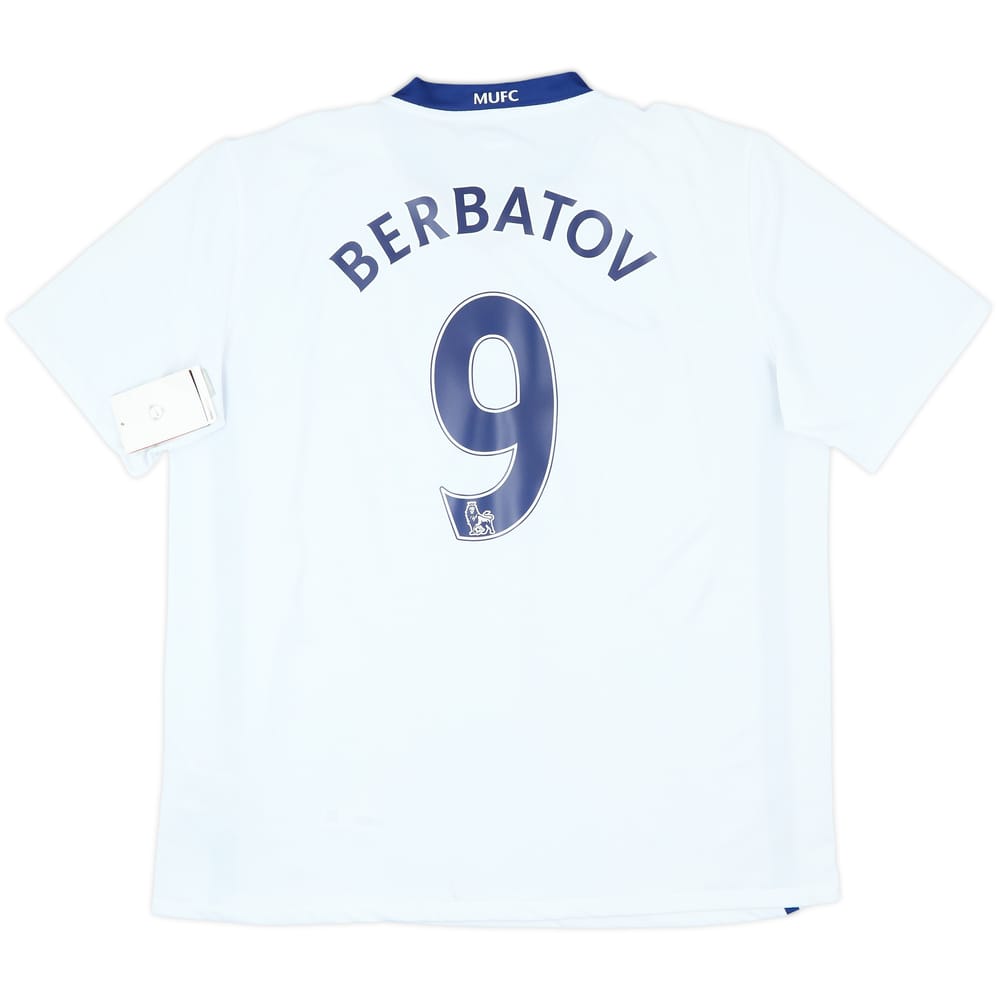2008-10 Manchester United Away Shirt Berbatov #9 (XL)