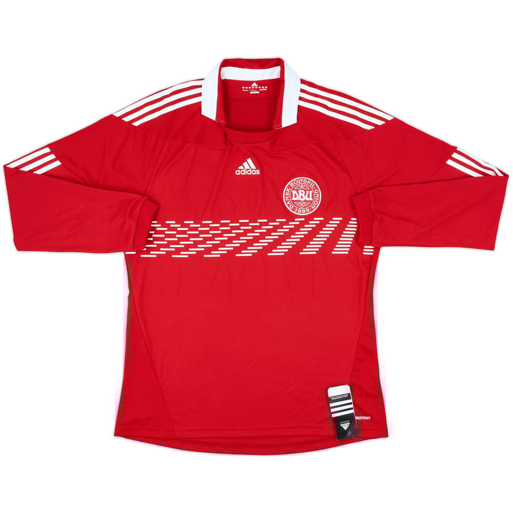 2010-11 Denmark Player Issue Home L/S Shirt (XL)