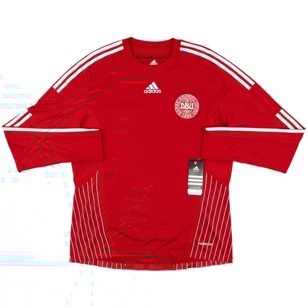 2007-10 Denmark Player Issue Home L/S Shirt (L)