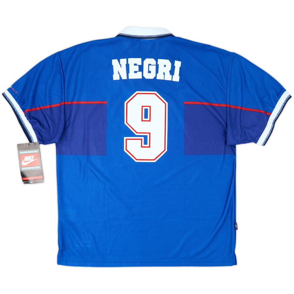 1997-99 Rangers Home Shirt Negri #9 (XXL)
