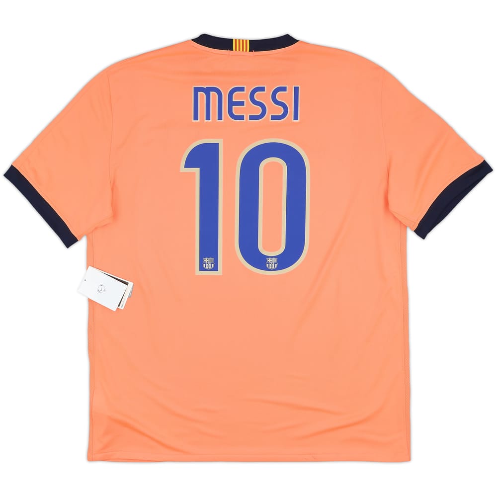 2009-10 Barcelona Away Shirt Messi #10 (XL)