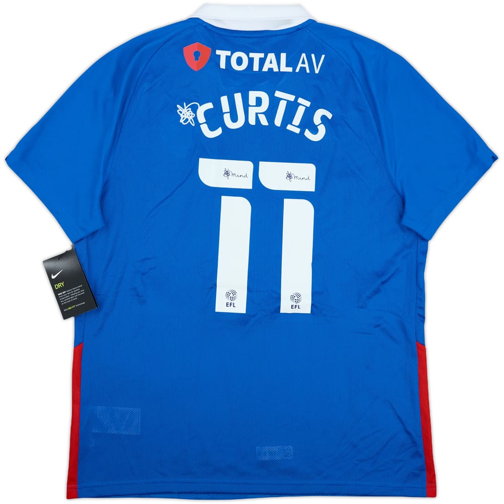2020-21 Portsmouth Home Shirt Curtis #11 (L)