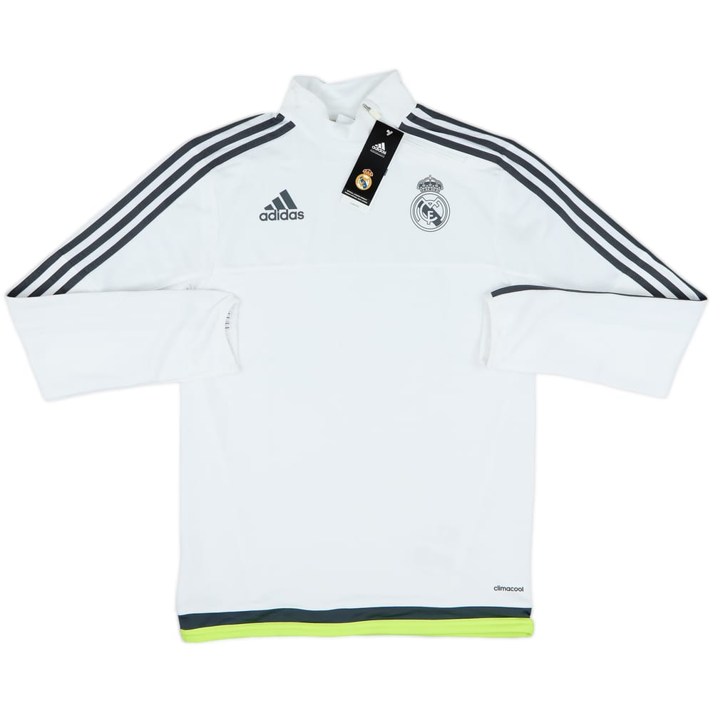2015-16 Real Madrid adidas 1/4 Zip Drill Top (XS)