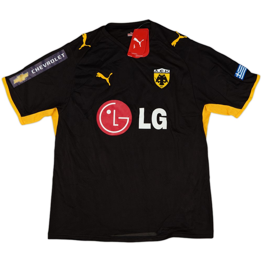 2008-09 AEK Athens Away Shirt (L)