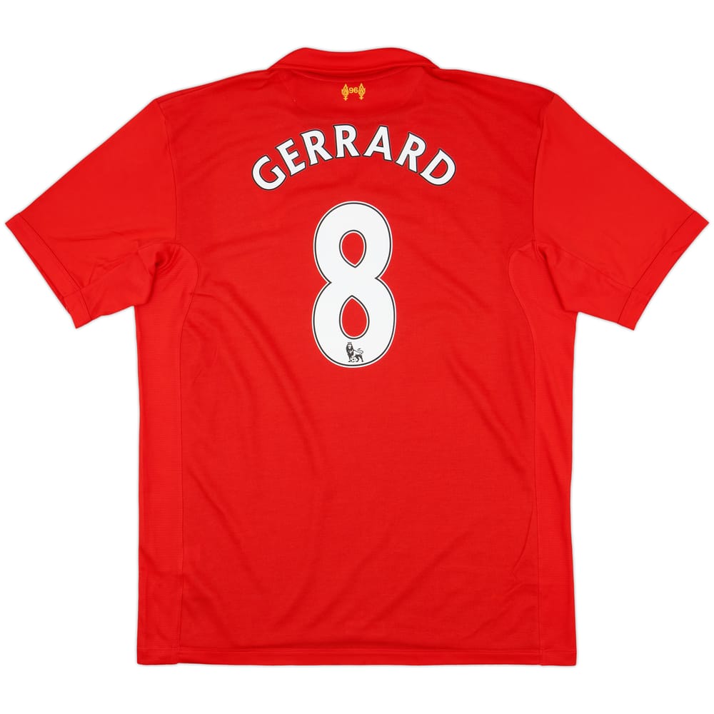 2012-13 Liverpool Home Shirt Gerrard #8 (XXL)