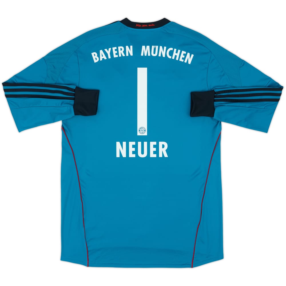 2013-14 Bayern Munich GK Shirt Neuer #1 - 10/10 - (L)
