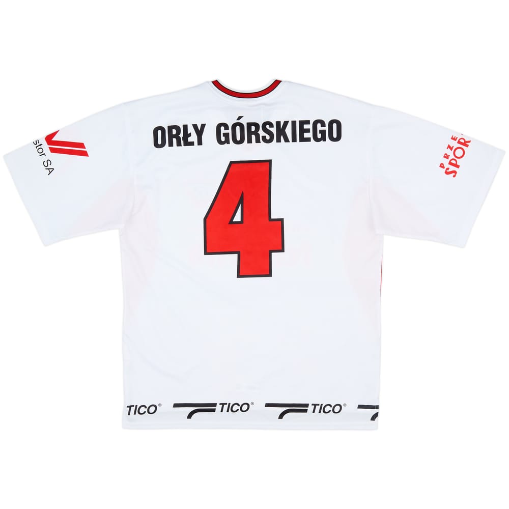 2005-06 Orły Gorskiego Signed Home Shirt #4 - 8/10 - (XL)