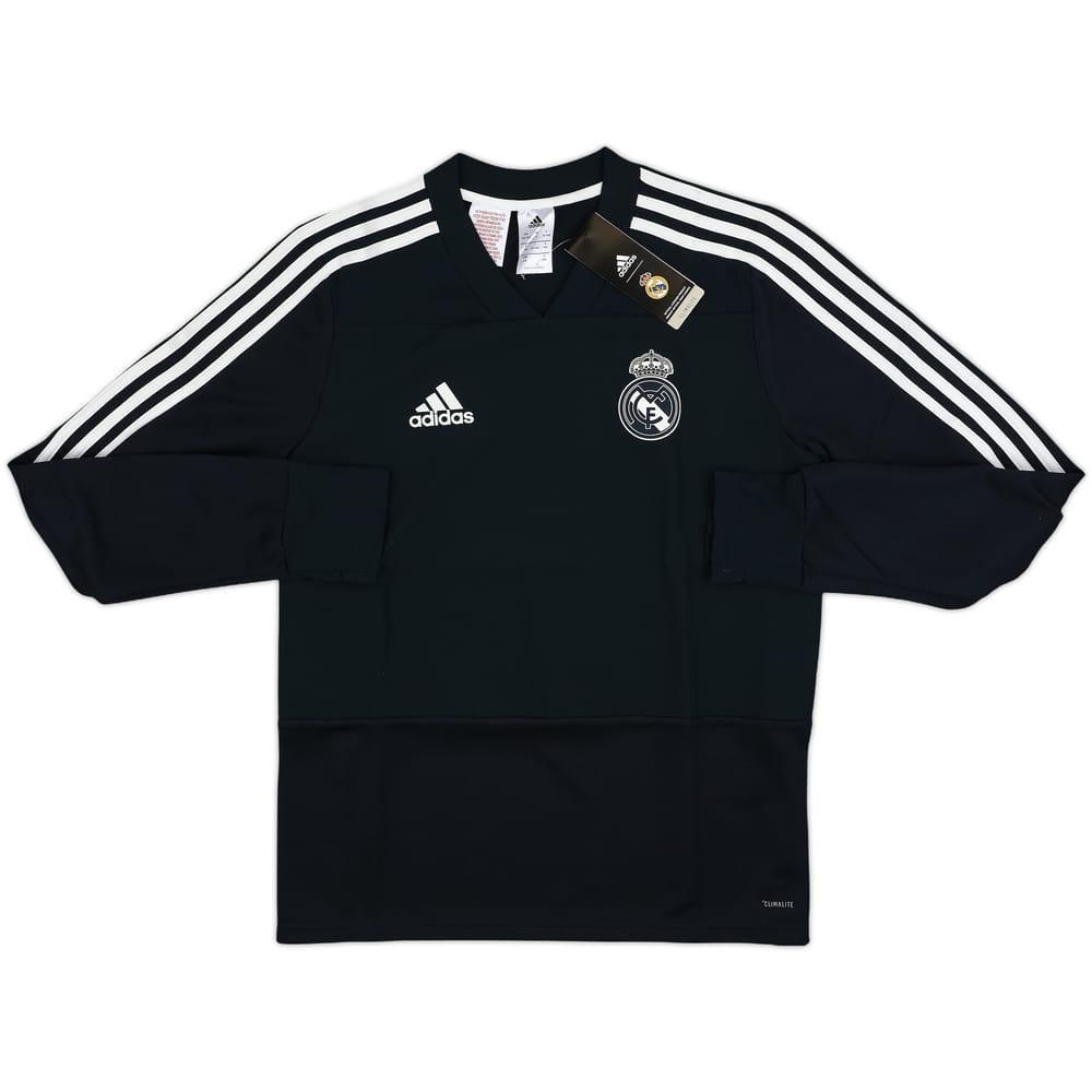 2018-19 Real Madrid adidas Training Top (L.Boys)