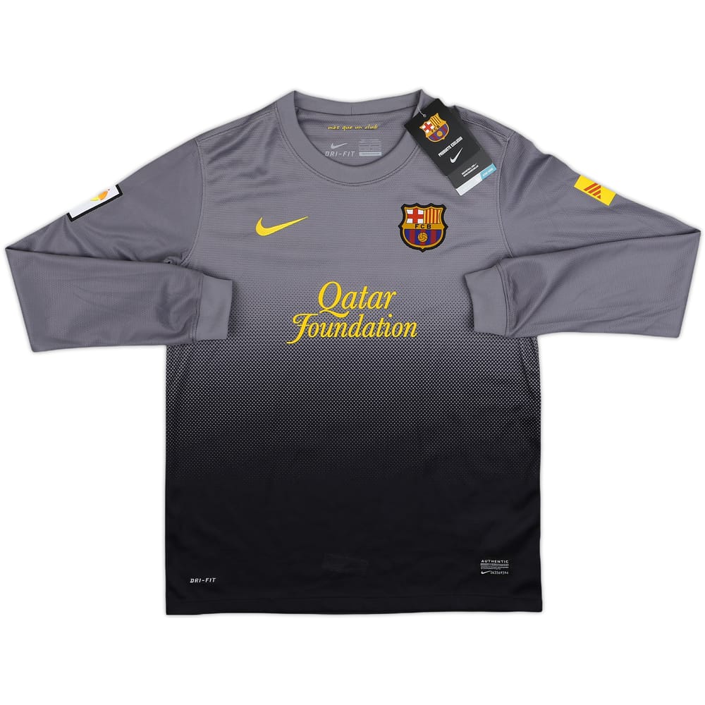 2012-13 Barcelona GK Shirt (L.Boys)