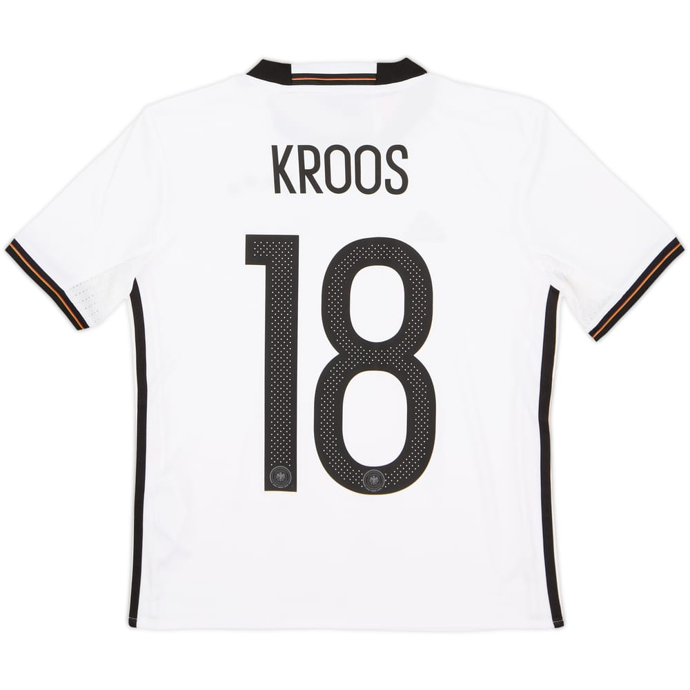 2015-16 Germany Home Shirt Kroos #18 (M.Boys)