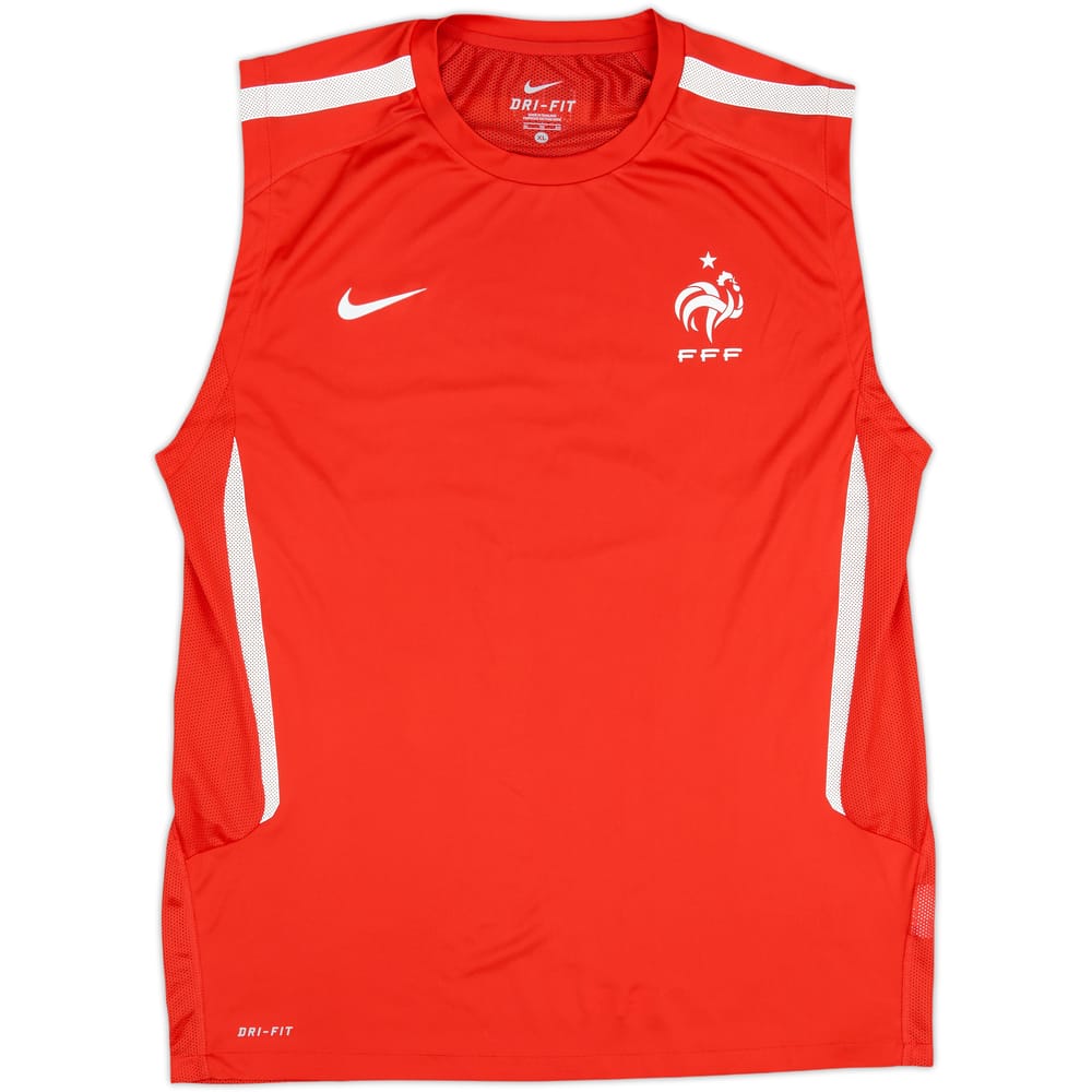 Chaleco de entrenamiento Nike de Francia 2011-12 - 10/10 - (XL)