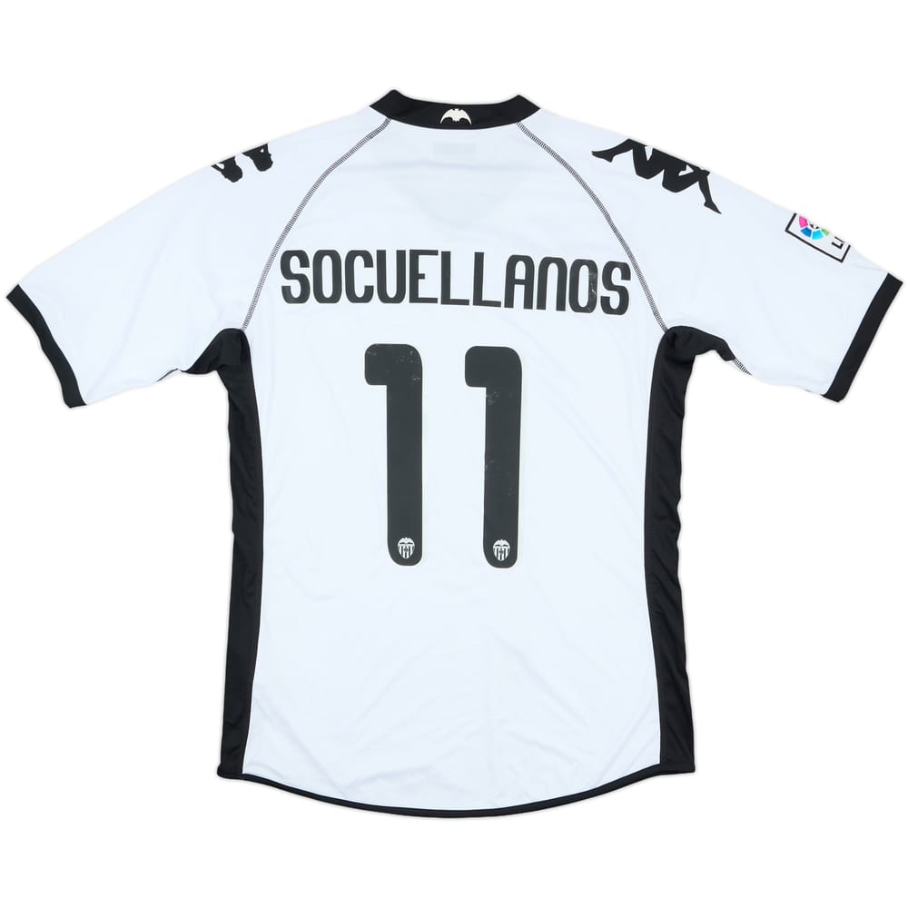 2010-11 Valencia Home Shirt Socuellanos #11 - 7/10 - (XL)
