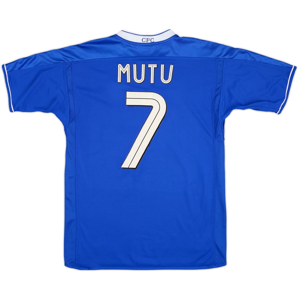 2003-05 Chelsea Home Shirt Mutu #7 - 5/10 - (M)